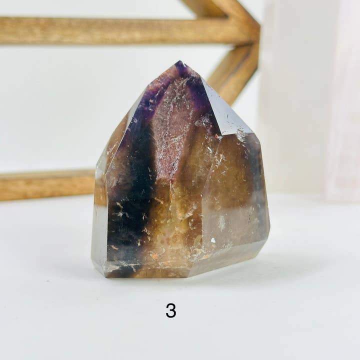 Rock Paradise - Wholesale Spiritual stone/crystal - Natural Ametrine Polished Crystal Points YOU CHOOSE3