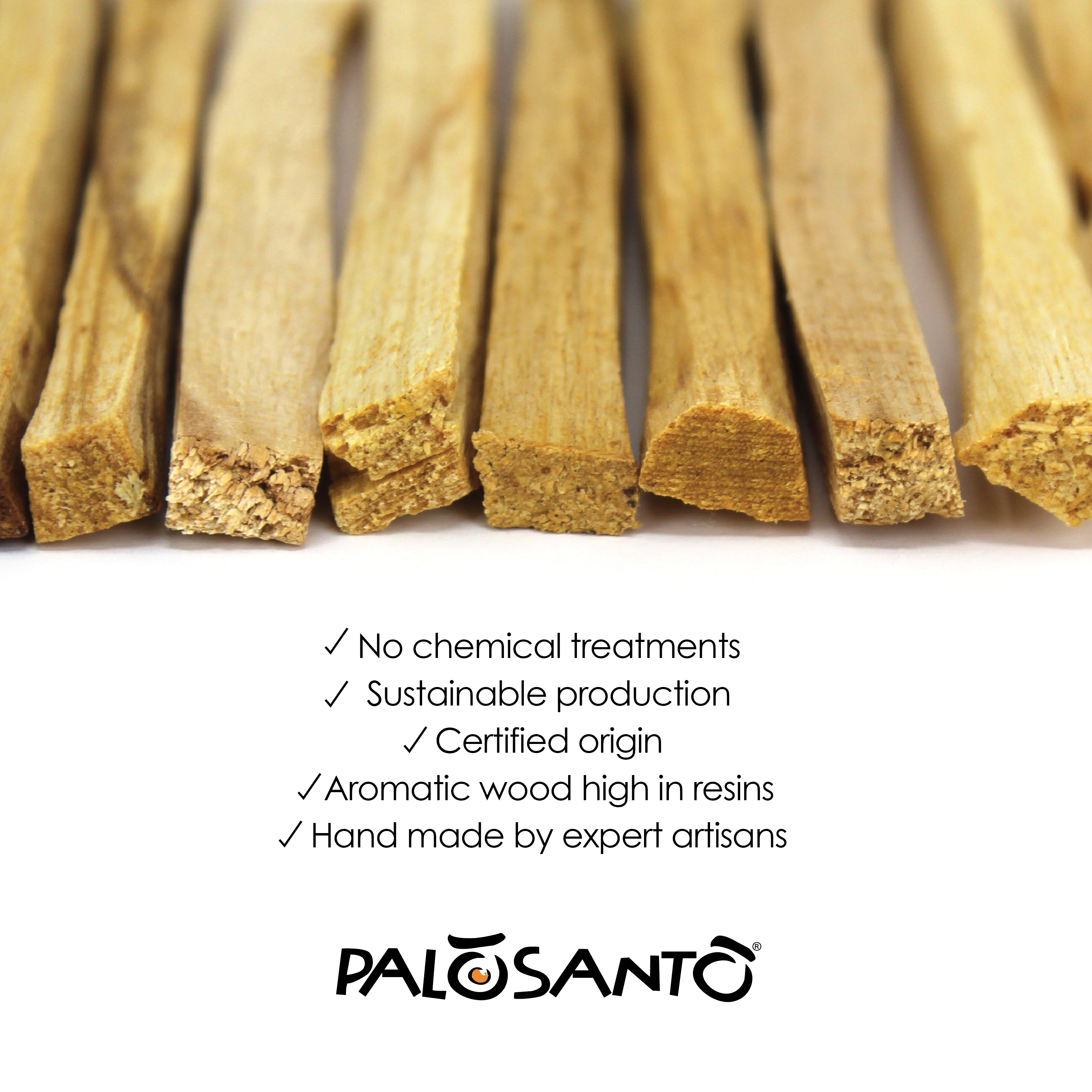 Herborea srl - Venta al por mayor Incienso - Palitos premium de Palo Santo a granel - Perú - 5 kg (11 lbs)6