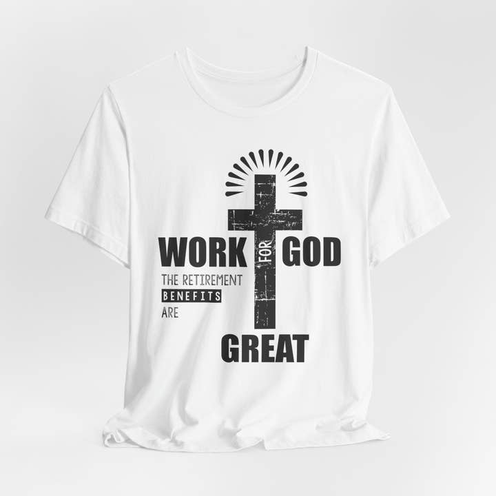 Optime Plus LLC - Wholesale T-Shirt (Graphic) - Unisex - Work for God | Christian T-shirt16