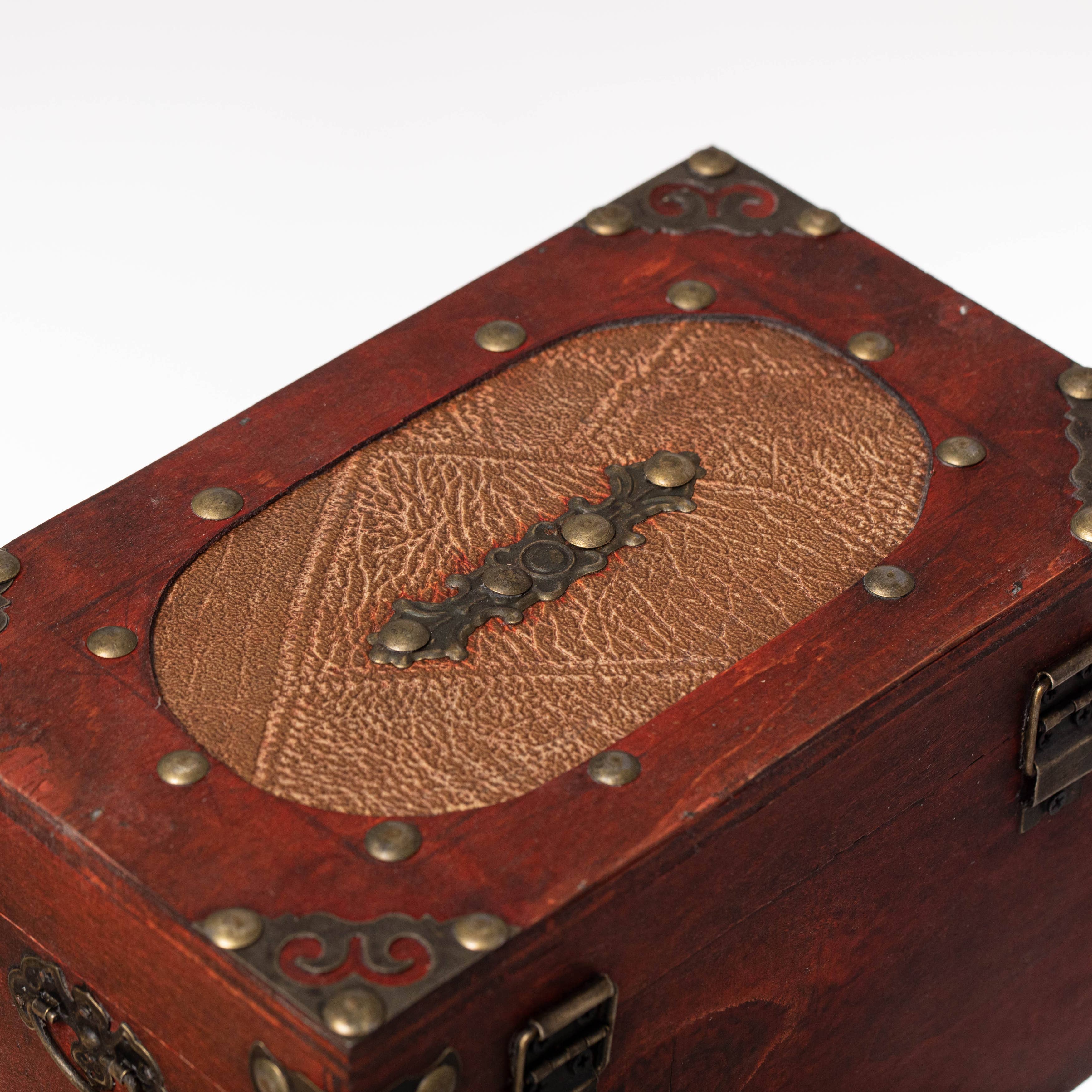 Quickway Imports - Wholesale Recipe Box - Decorative Vintage Wooden Index and Recipe Card Box6