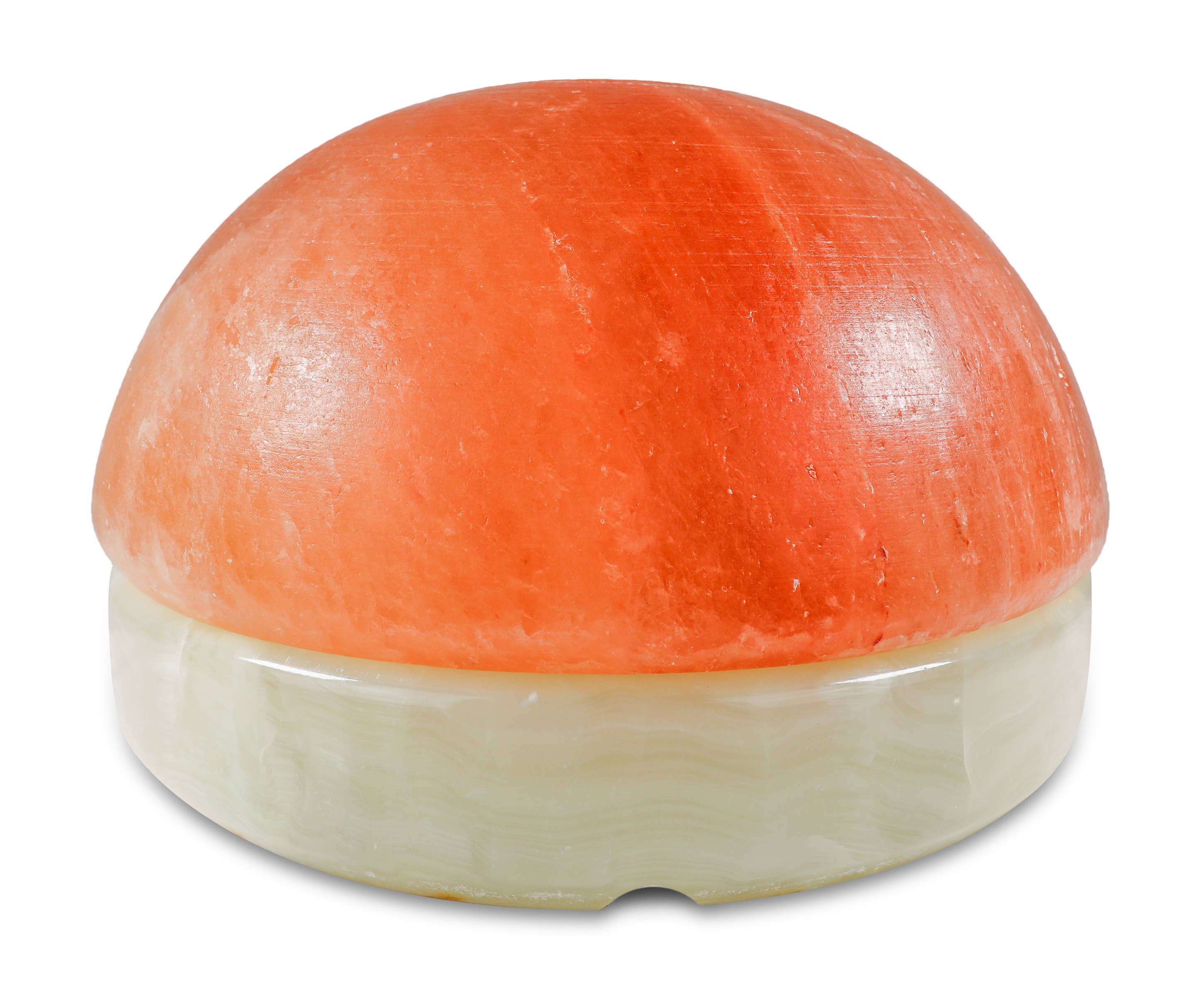 Himalayan Secrets - Wholesale Salt Lamp - 11" Himalayan Dome Lamp Onyx Marble Base w/ 40-Watt Bulb3