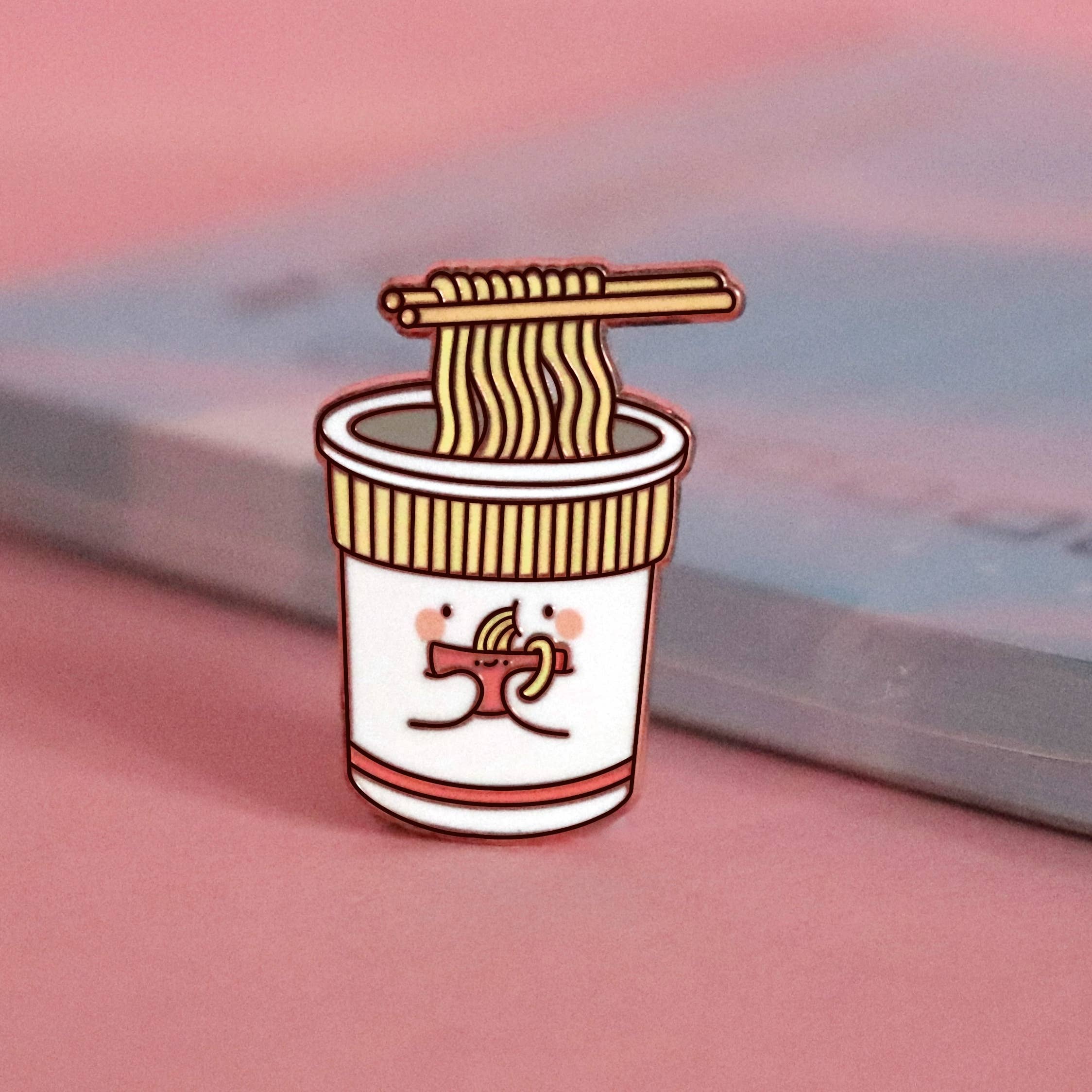 Toastedink - Wholesale Lapel Pin/Button - Cup Noodles Enamel Pin3