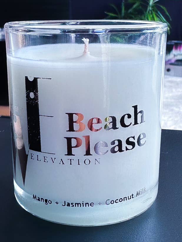 Worthy Elevation - Wholesale Jar/Filled Candle - Beach Please Floriental Scented Candle0