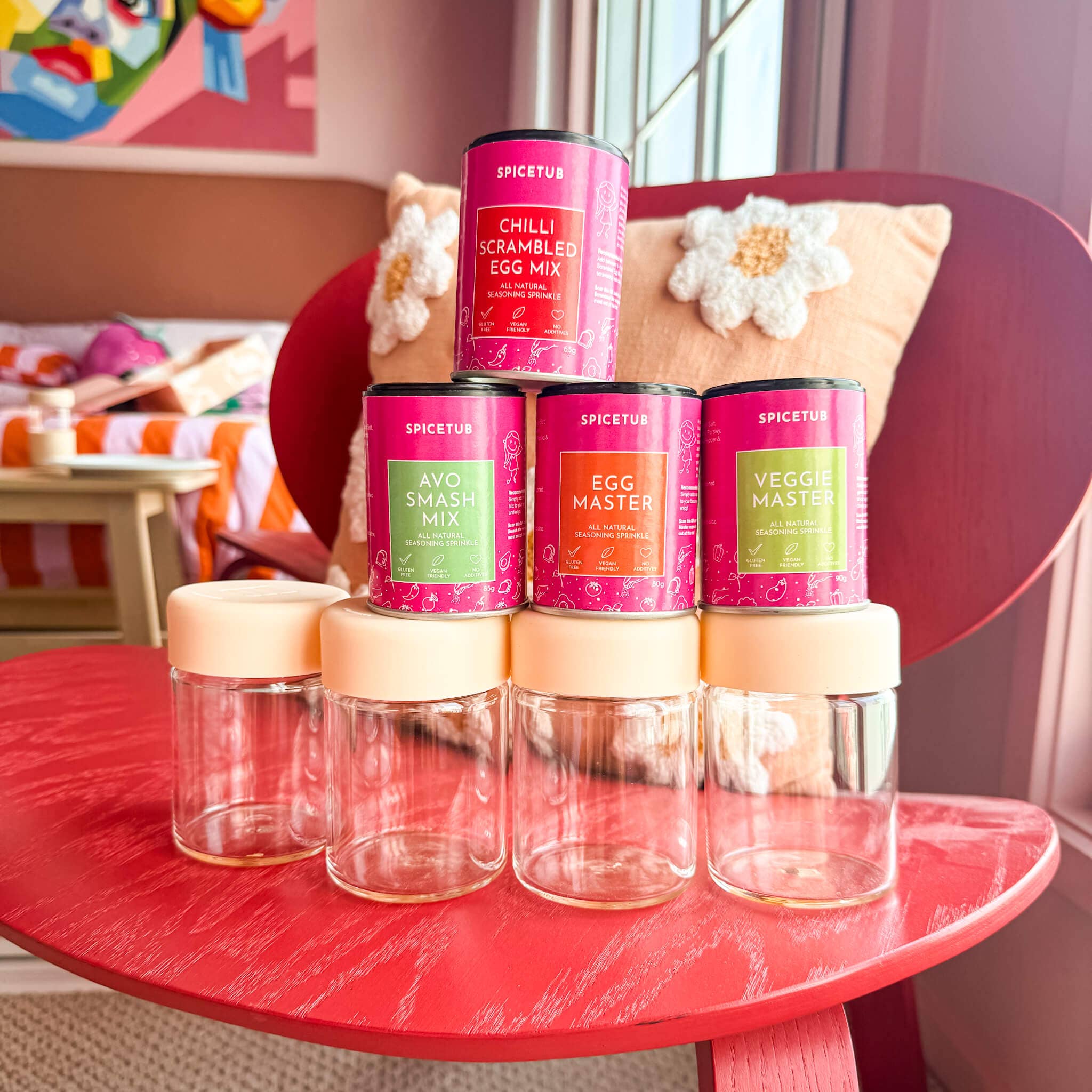 Luxey Cup - Venta al por mayor Recipientes para alimentos - CAJA GUARDIANA DE ESPECIAS - Conjunto de Regalo de Mezclas de Especias y Almacenamiento10