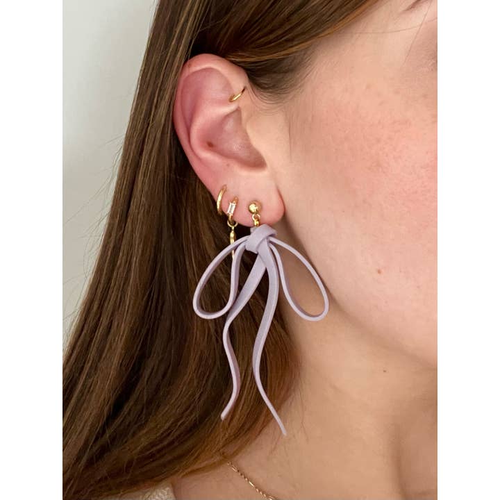 Common Good Clay - Wholesale Dangle Earrings - Bow Earrings - Floppy2