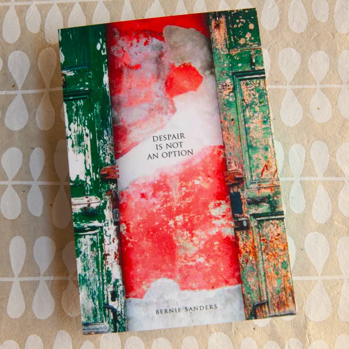 Fortvivlelse er ikke en mulighed. Bernie Sanders for engroshandel hos Banter by Greely Creative