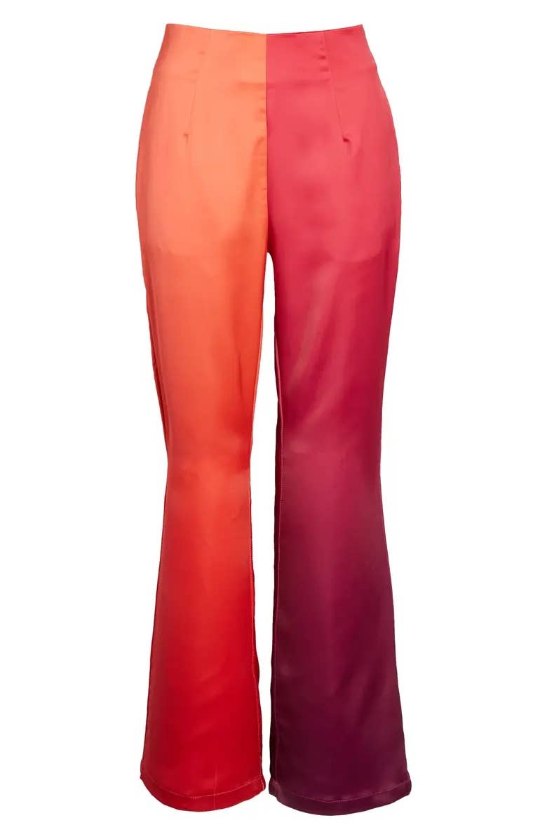 MULTI Dalston Multi-Tone High Waisted Trousers for wholesale on Faire5