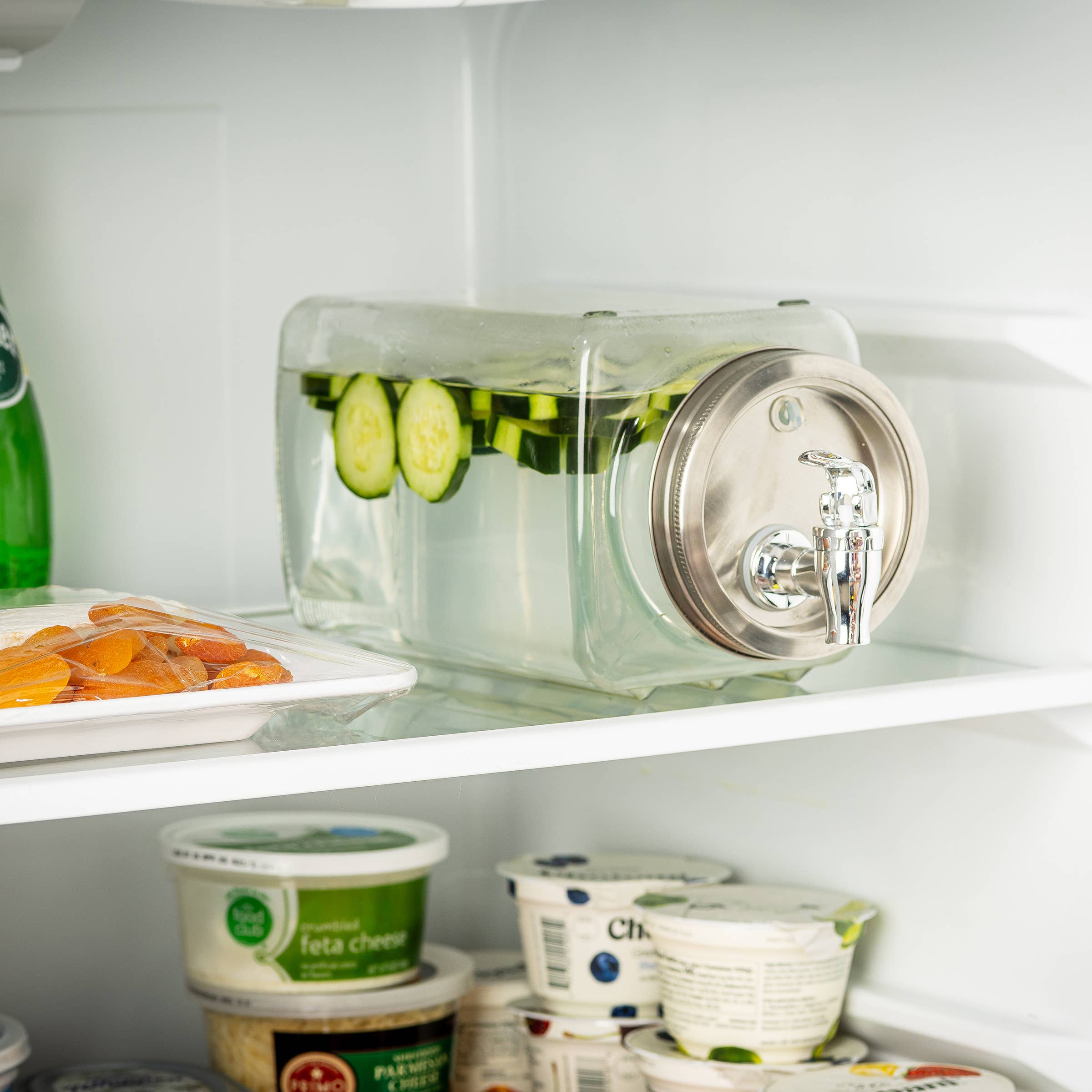 TableCraft Products Company - Wholesale Drink Dispenser - Glass Beverage Dispenser for the Refrigerator3