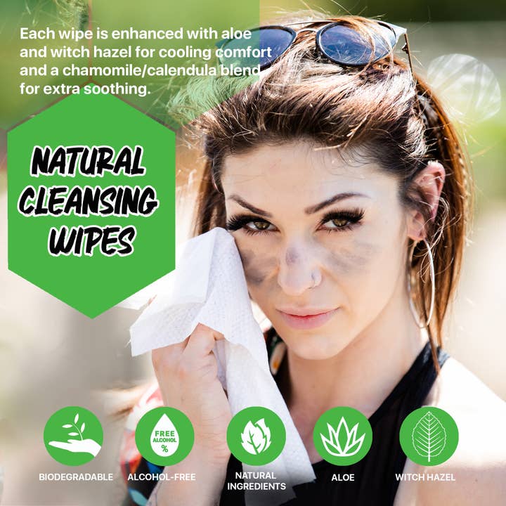 Klean Freak - Wholesale Face & Body Wipes - Dozen Pack - Tea Tree