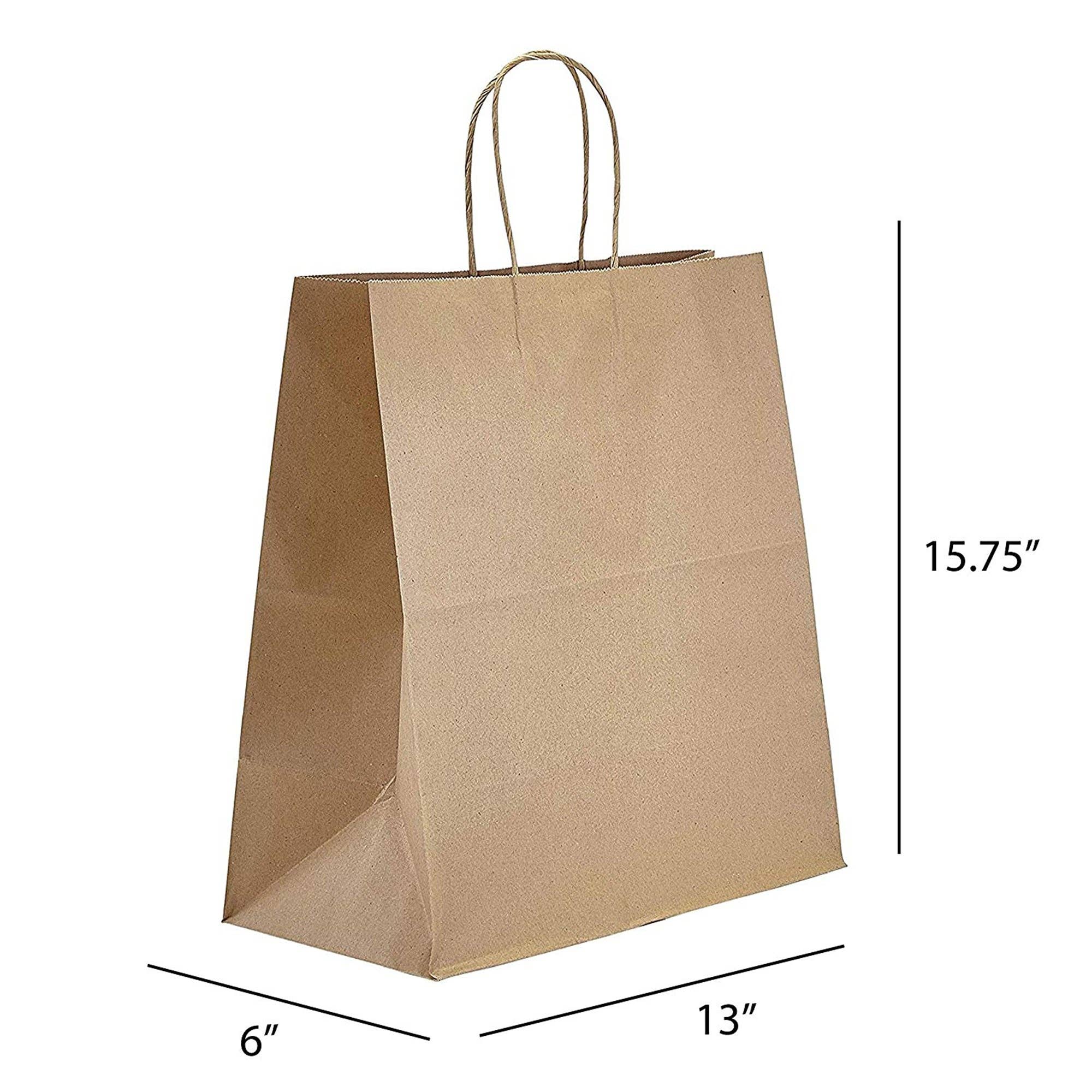 PTP BAGS - Wholesale Gift Bag - Kraft Paper Bags - Small and Medium Sizes (24 Styles)8