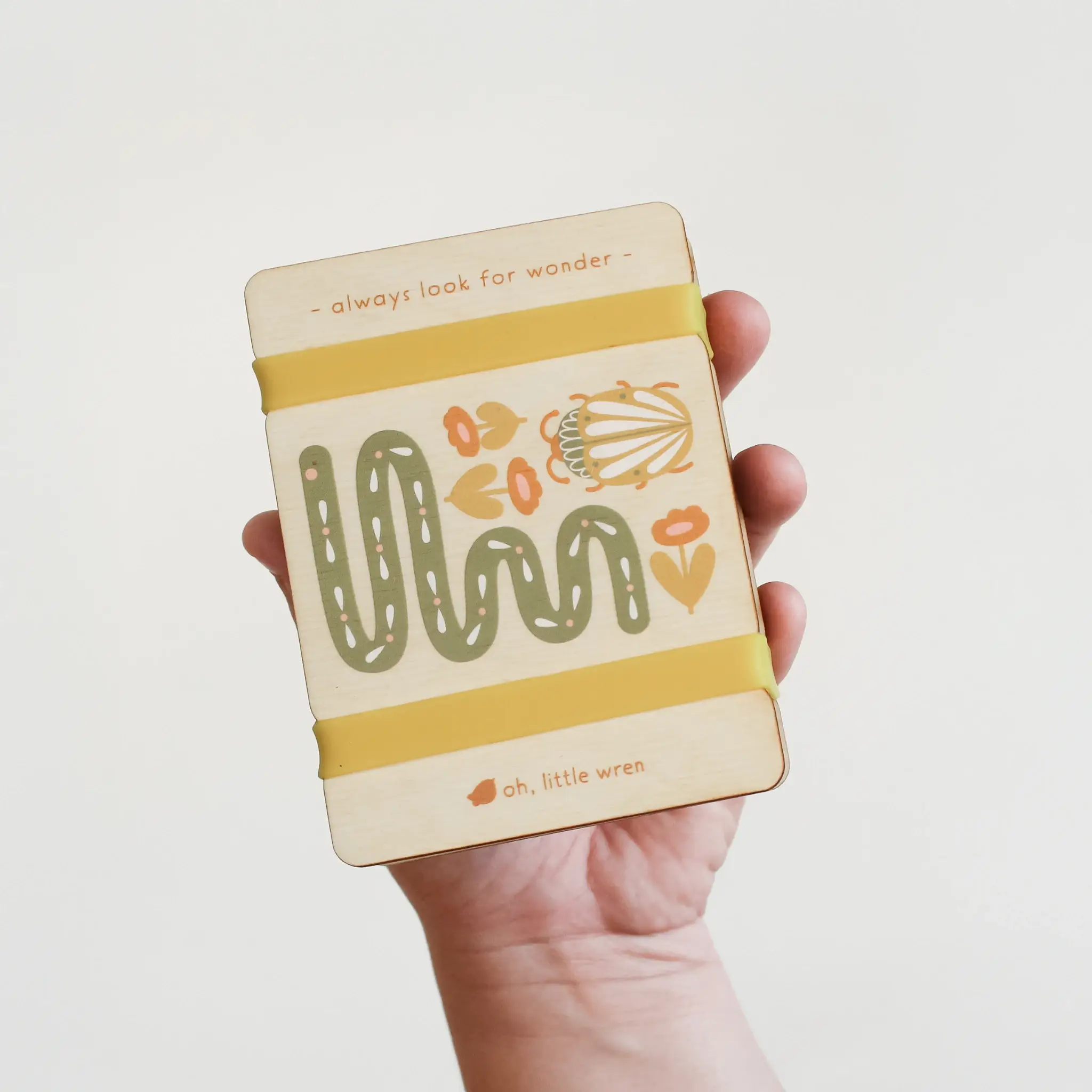 oh, little wren - Wholesale DIY Craft Kit - Kids - Little Nature Press - Mini Wooden Flower Press-Snake Design2