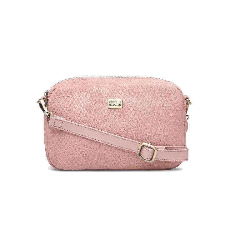 VIVA CROSS BAG IMPRESS PINK for wholesale by PIPOL