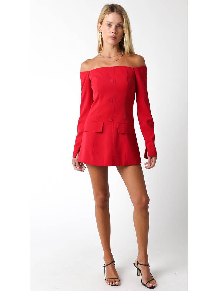 Olivaceous - Wholesale Dress - Women's - Logan Mini Dress10