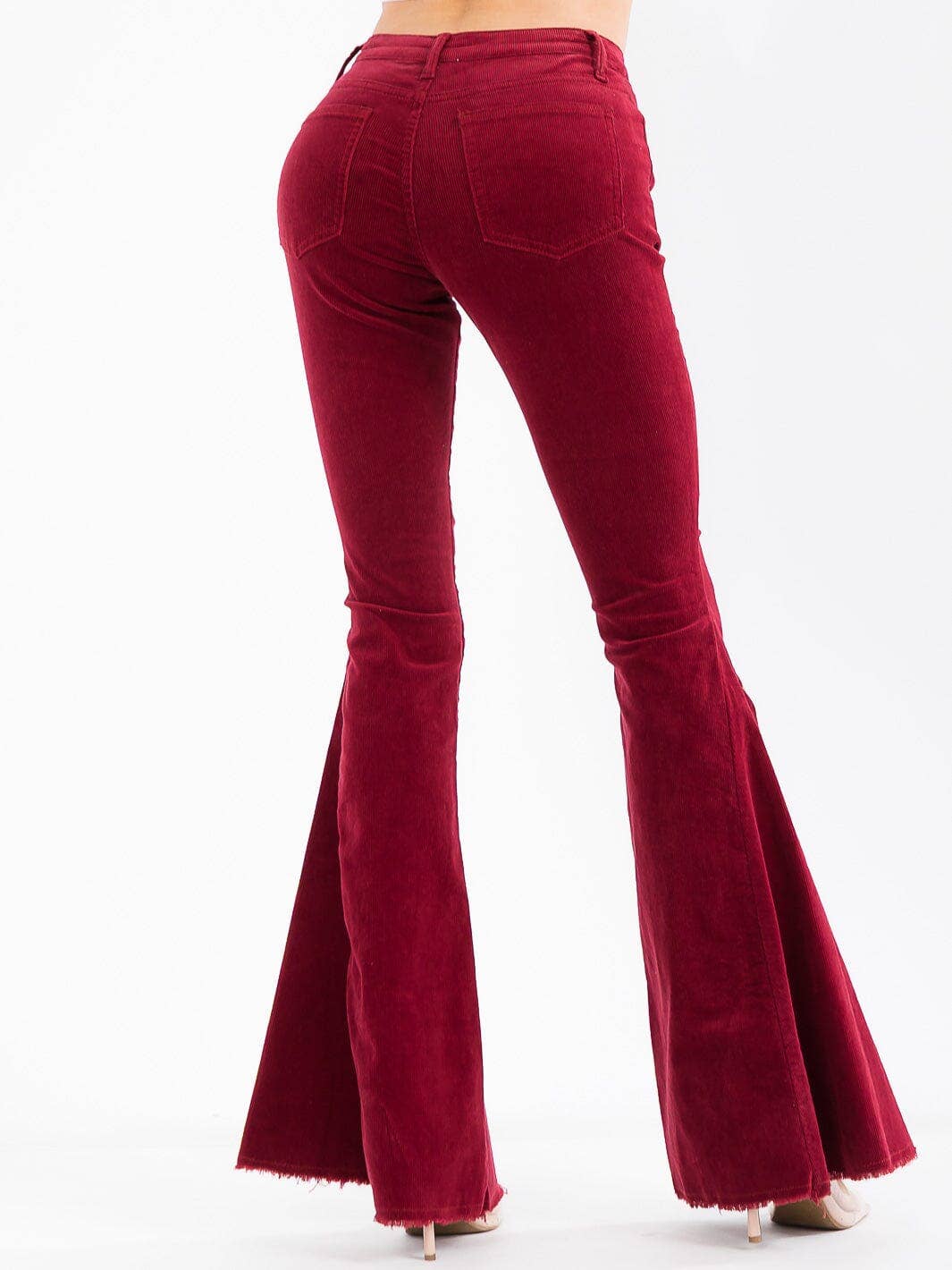 IWT Brands – wholesale Pants – Women&#x27;s – BSTSIP6144A- Corduroy high-waist bell bottom pants 9