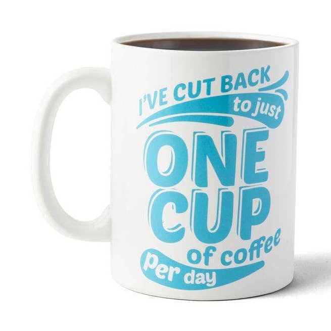 I've Cut Back to Just One Cup XL Mug for wholesale by BigMouth Inc