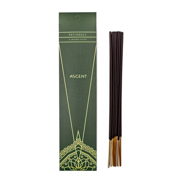 Between Heaven & Earth Mfg. - Wholesale Incense - Ascent Patchouli Incense – Grounding & Sustainably Made2