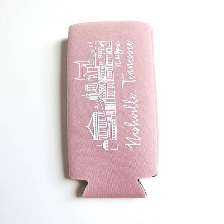 Natty Michelle Paperie - Wholesale Drink Huggers & Koozies - Nashville, Tennessee Slim Can Holder
