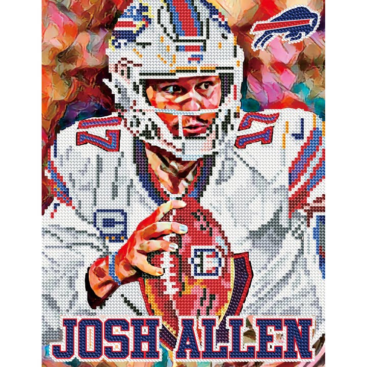 Buffalo Bills JOSH ALLEN Diamond Painting Craft Kit
for wholesale by Sporticulture
