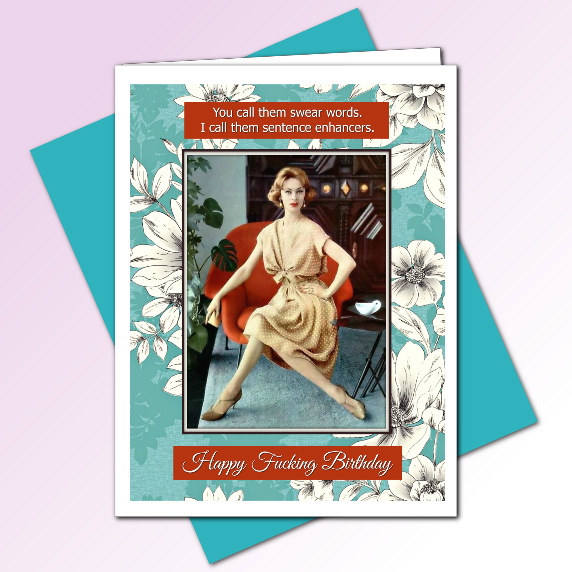 Ümlaut Brooklyn - Wholesale Birthday Card - Swear Words Birthday Greeting Card1