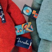 MAÏLOU TRADITION - Wholesale Knuffels - Kinderen en baby - Grigrine de groene muis - Les Pop - 40 cm2