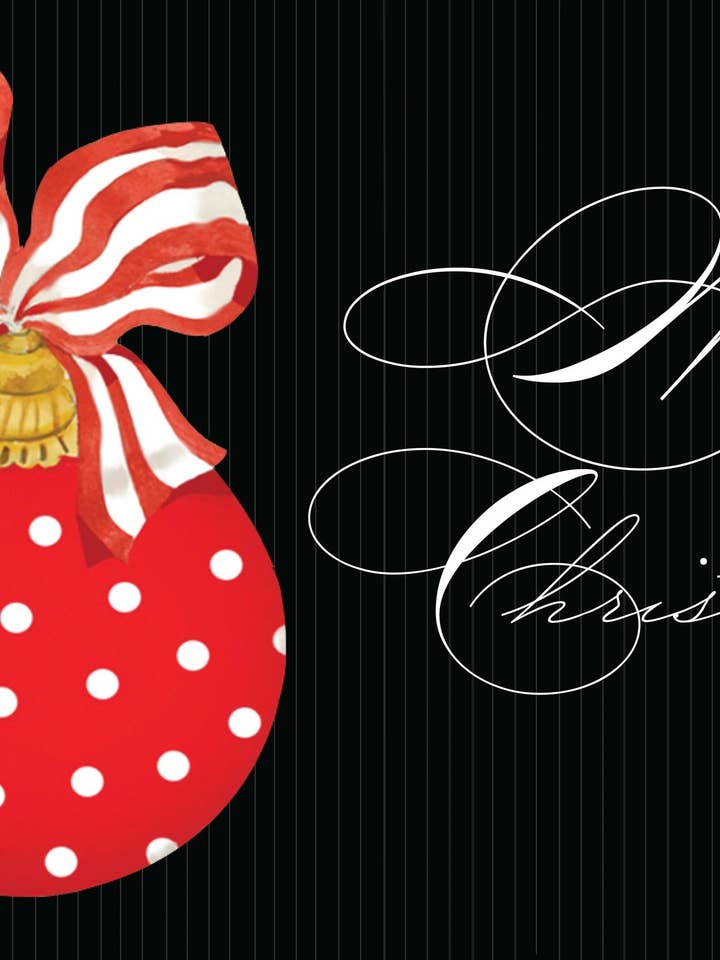 Paper Placemats PM118 Red and White Ornament for wholesale by Stevie Streck Designs