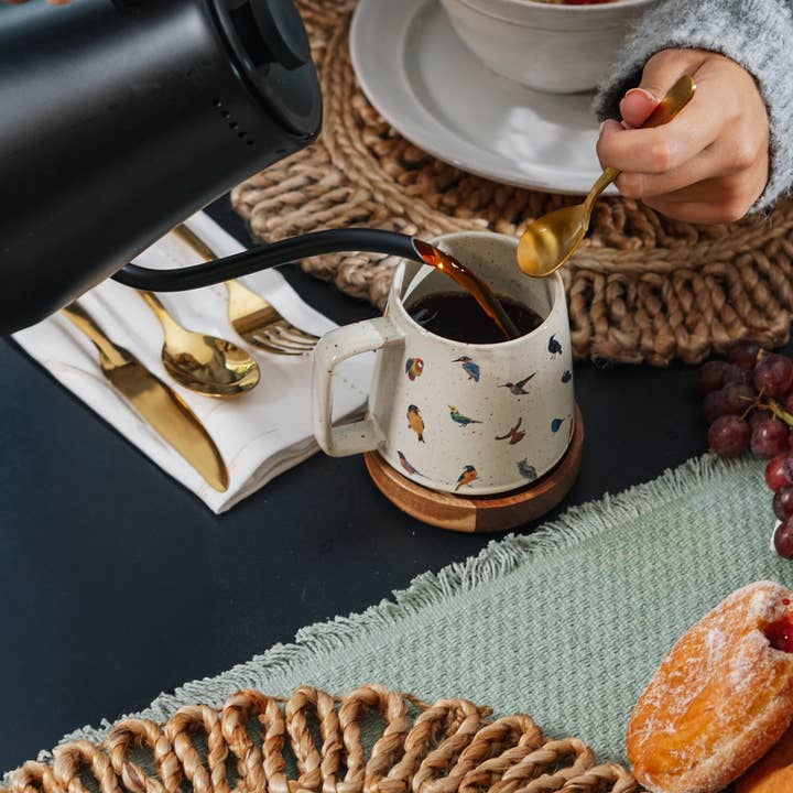 Artsy Em - Wholesale Coffee Mug - Nature's Symphony Ceramic Birdwatcher's Mug3