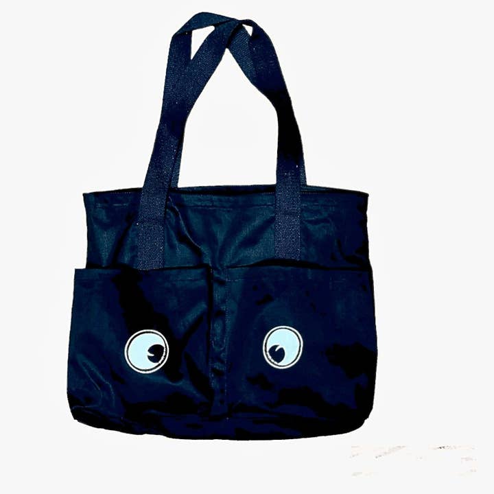 BOLSA: Bolsa de mano Googly Eye Cru x Art To Ware de edición limitada que brilla en la oscuridad para venta al por mayor de Googly Eye Cru