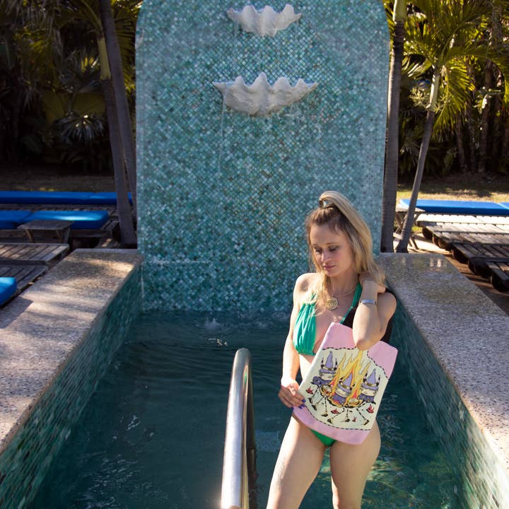 Sac Coven_Tote pour la vente par Danielle Arden O’Malley Art