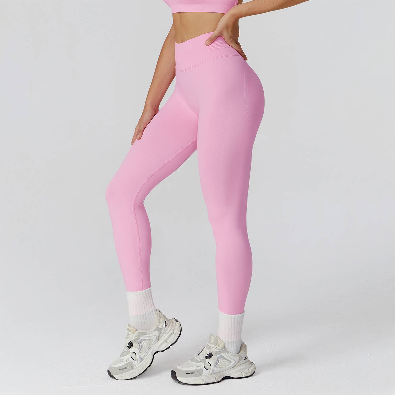 Crave by FW - Wholesale Athletic/Lounge Leggings - Women's - High Waist Workout Leggings Tummy Biker Pants9