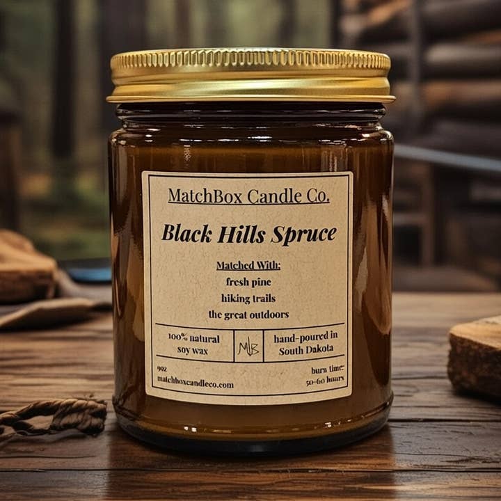 Black Hills Spruce for wholesale by MatchBox Candle Co.