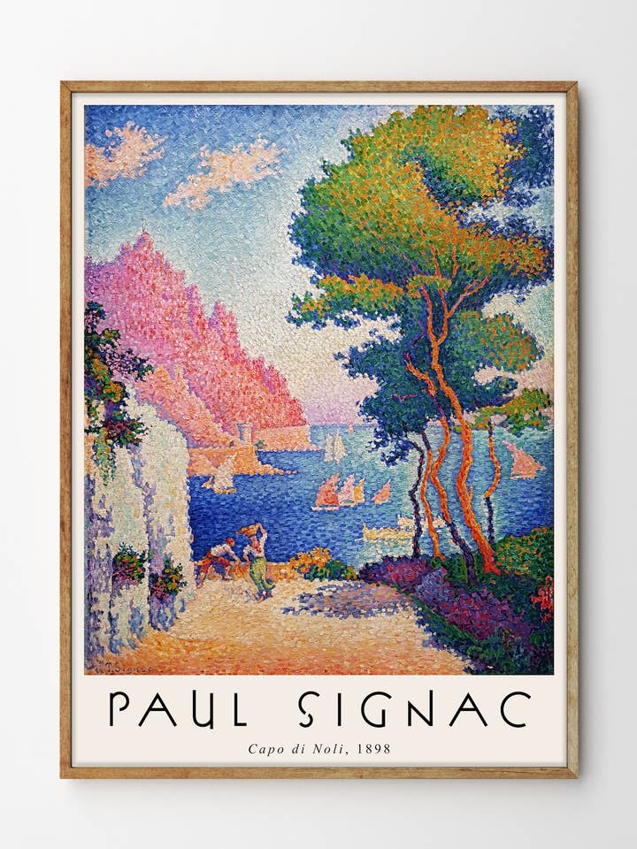 Paul Signac, Capo di Noli for wholesale by Gustave