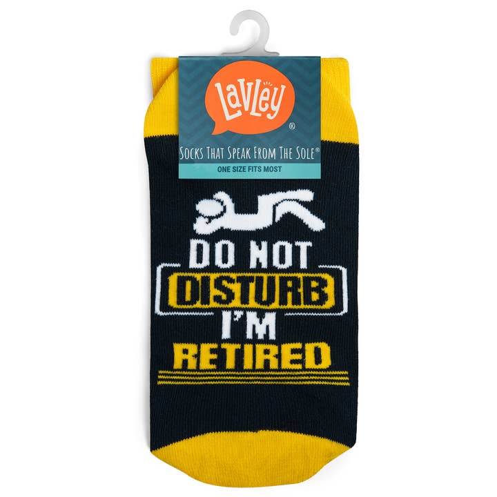 Lavley - Wholesale Sokken - Dames - Do No Disturb, I'm Retired Socks3