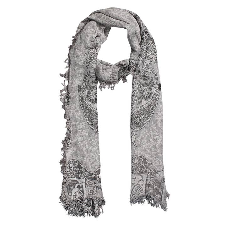 Écharpe en jacquard à imprimé cachemire pour la vente par Miniapparels