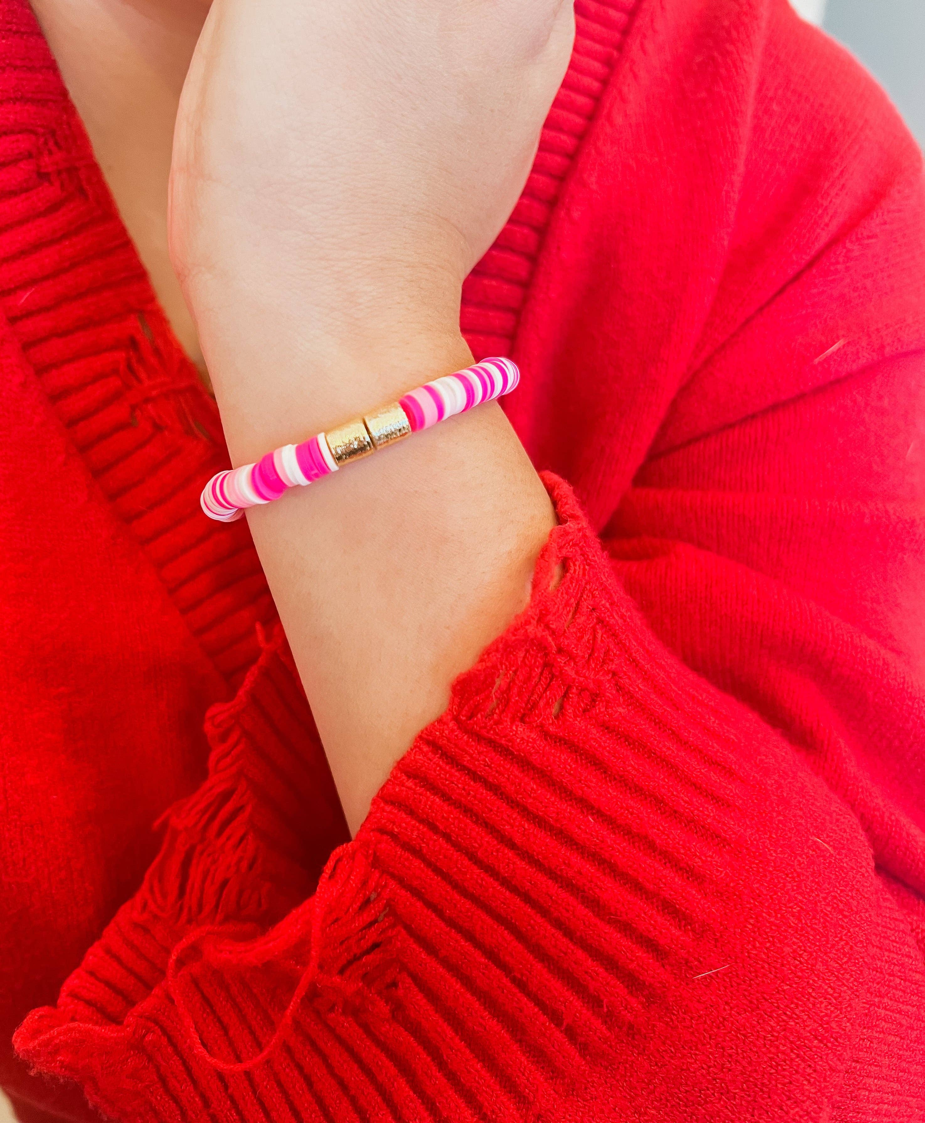 Taylor Toms Designs - Wholesale Beaded Bracelet - Valentine Accent Bracelet4