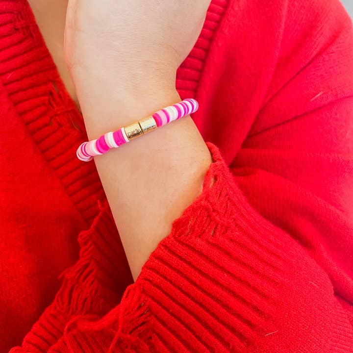 Taylor Toms Designs - Wholesale Beaded Bracelet - Valentine Accent Bracelet4