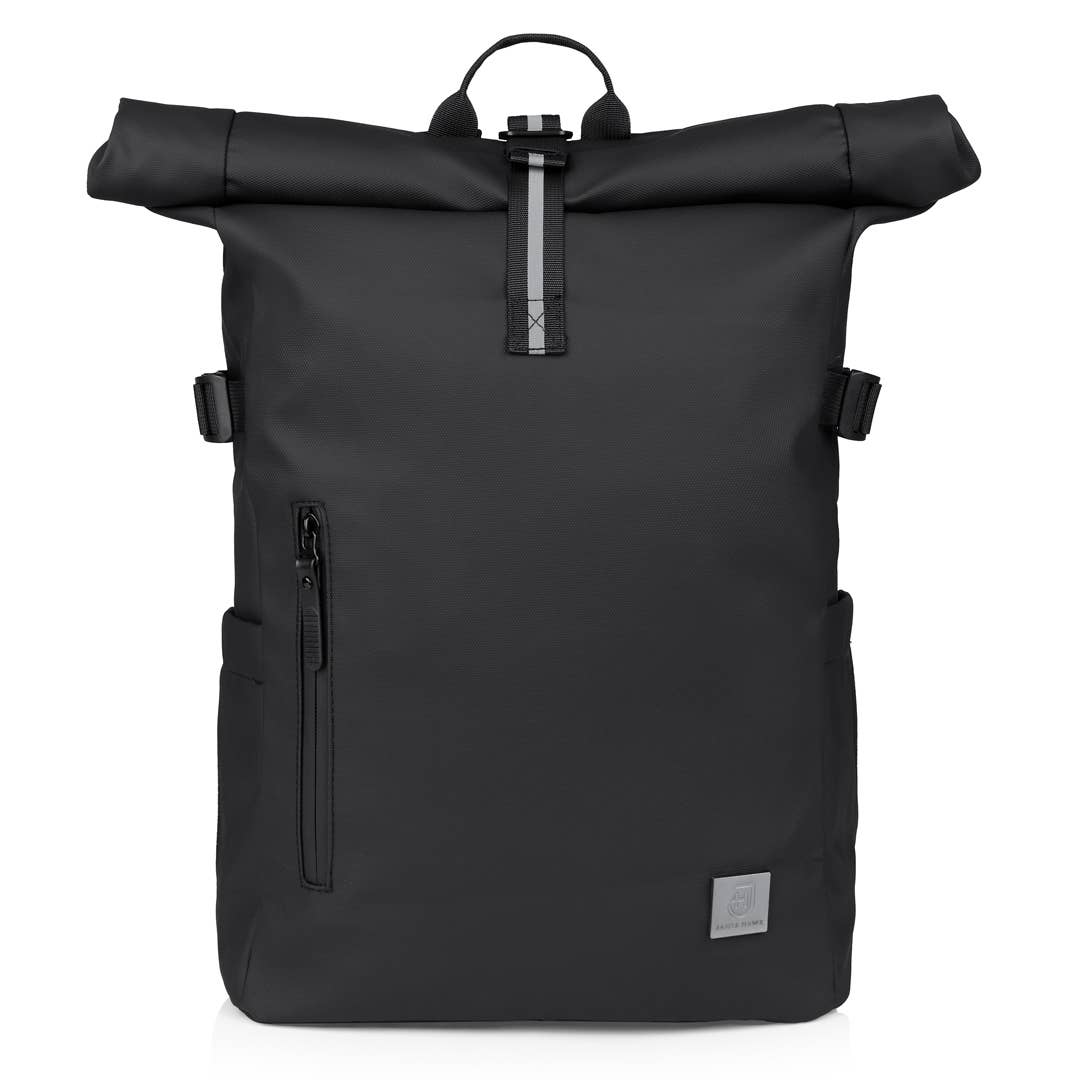 James Hawk - Vente Sac à dos – unisexe - Sac à dos Rolltop pratique pour ordinateur portable, tablette et accessoires5
