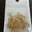 Aim Eternal - Wholesale Craft Supplies - 24K Gold Filled Chain Extender Gold / Silver For DIY Jewelry Making Chain Extender L-125~L-1281
