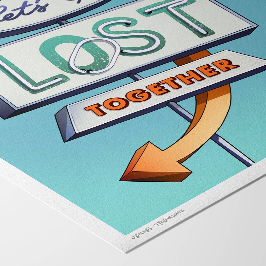 Useless Treasures - Wholesale Art Print - Lost  | Fine Art Print7