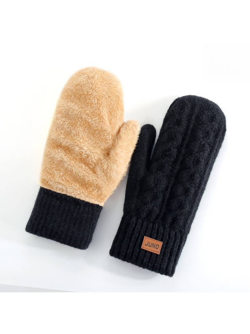 Funkyrel® Atzbranding Limited - Vente Moufles – femme - Gants - Mitaines Classiques Épaissies à Couverture Totale pour Femmes3