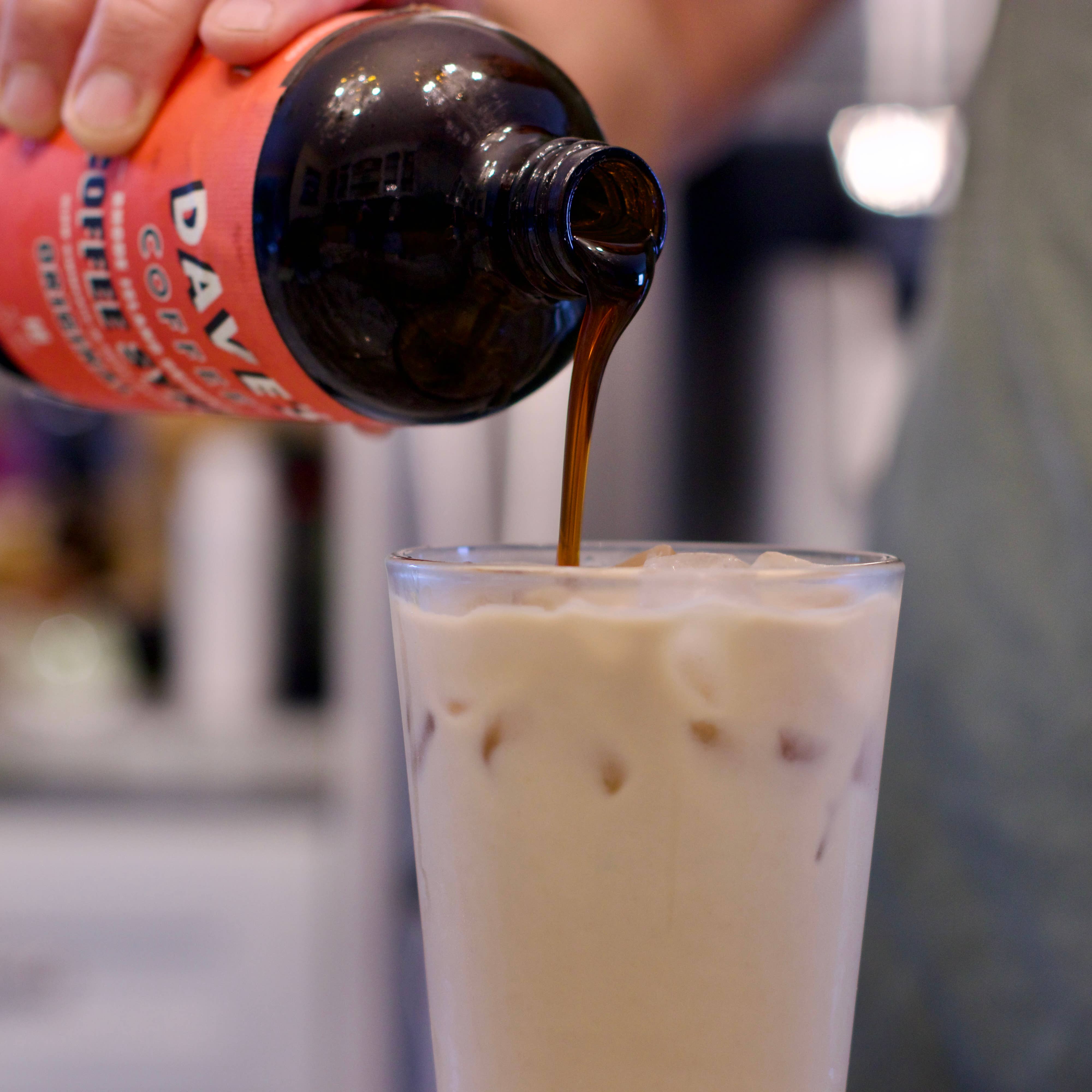 Dave's Coffee Roasters - Wholesale Cocktail Mix/Syrup - New England Coffee Milk Holiday Latte Syrup Gift3