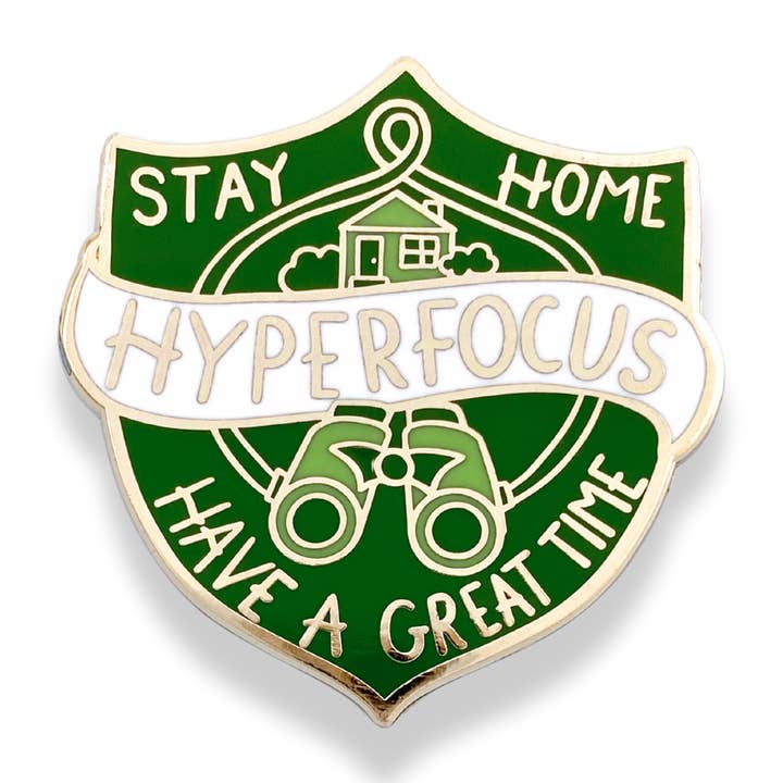 Jubly-Umph - Wholesale Lapel pin/button - Hyperfocus Lapel Pin6