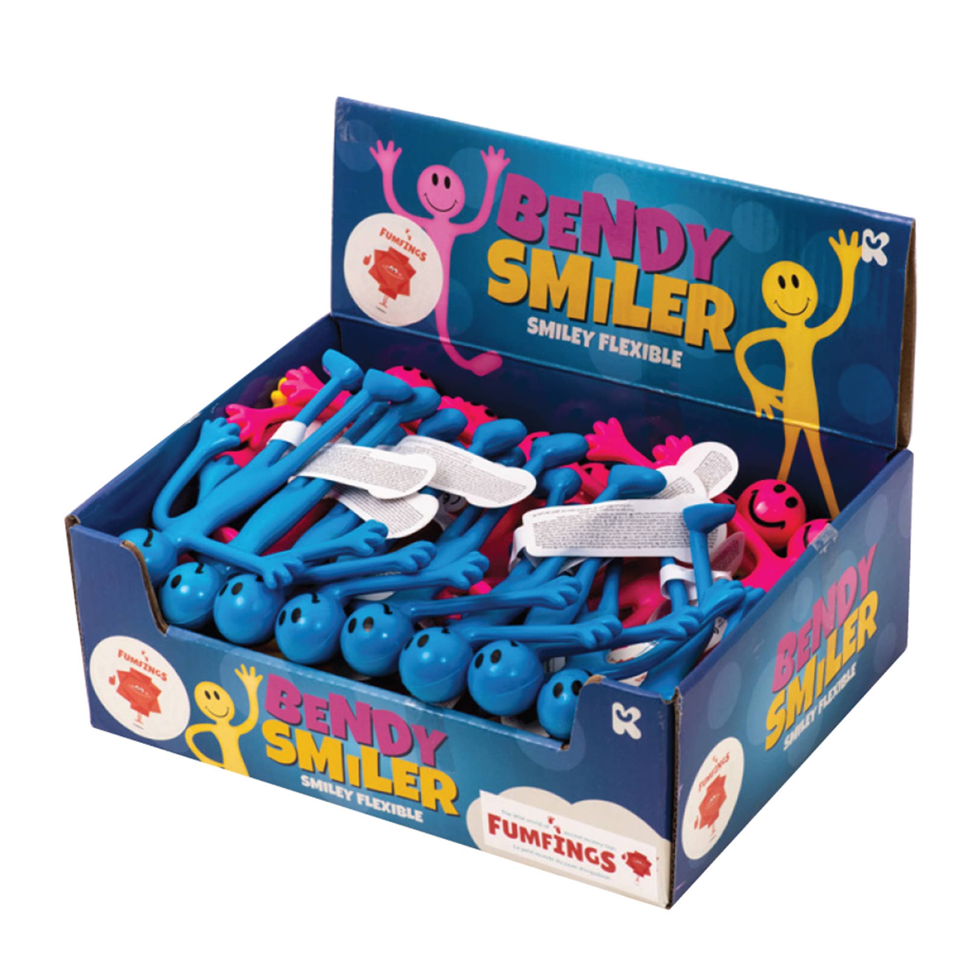 Keycraft - Wholesale Fidget Toy - Kids - Keycraft Bendy Smiler Sensory Toy1