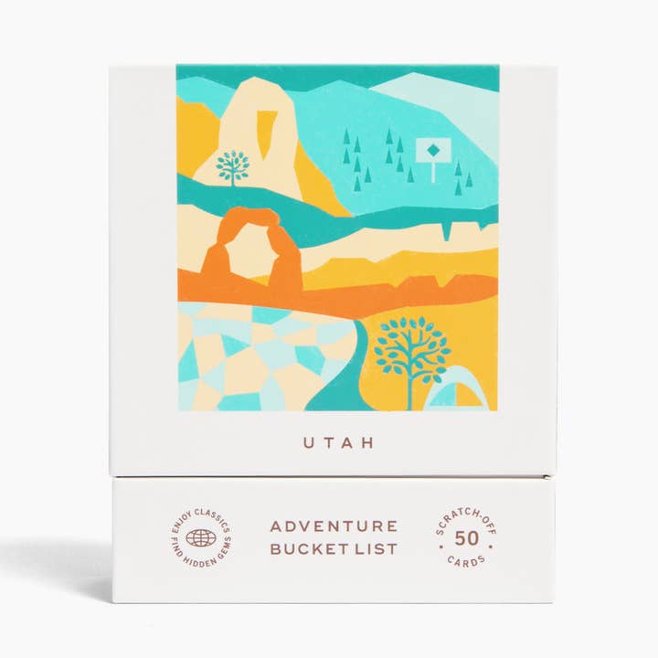 Utah Adventure Bucket List for wholesale by Reach International Outfitters