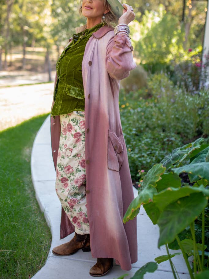 Jaded Gypsy – wholesale Coat – Women’s – Lost In Love Coat - Dusty Mauve0