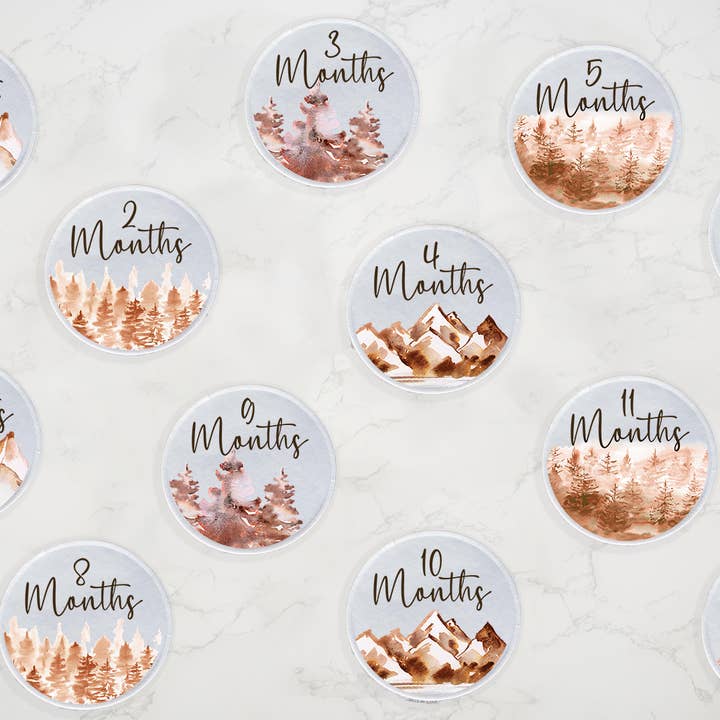 Grow With Me Baby Co - Wholesale Stuffed/Plush Toy - Kids & Baby - Monthly Milestone Discs, Bear Stuffed Animal1