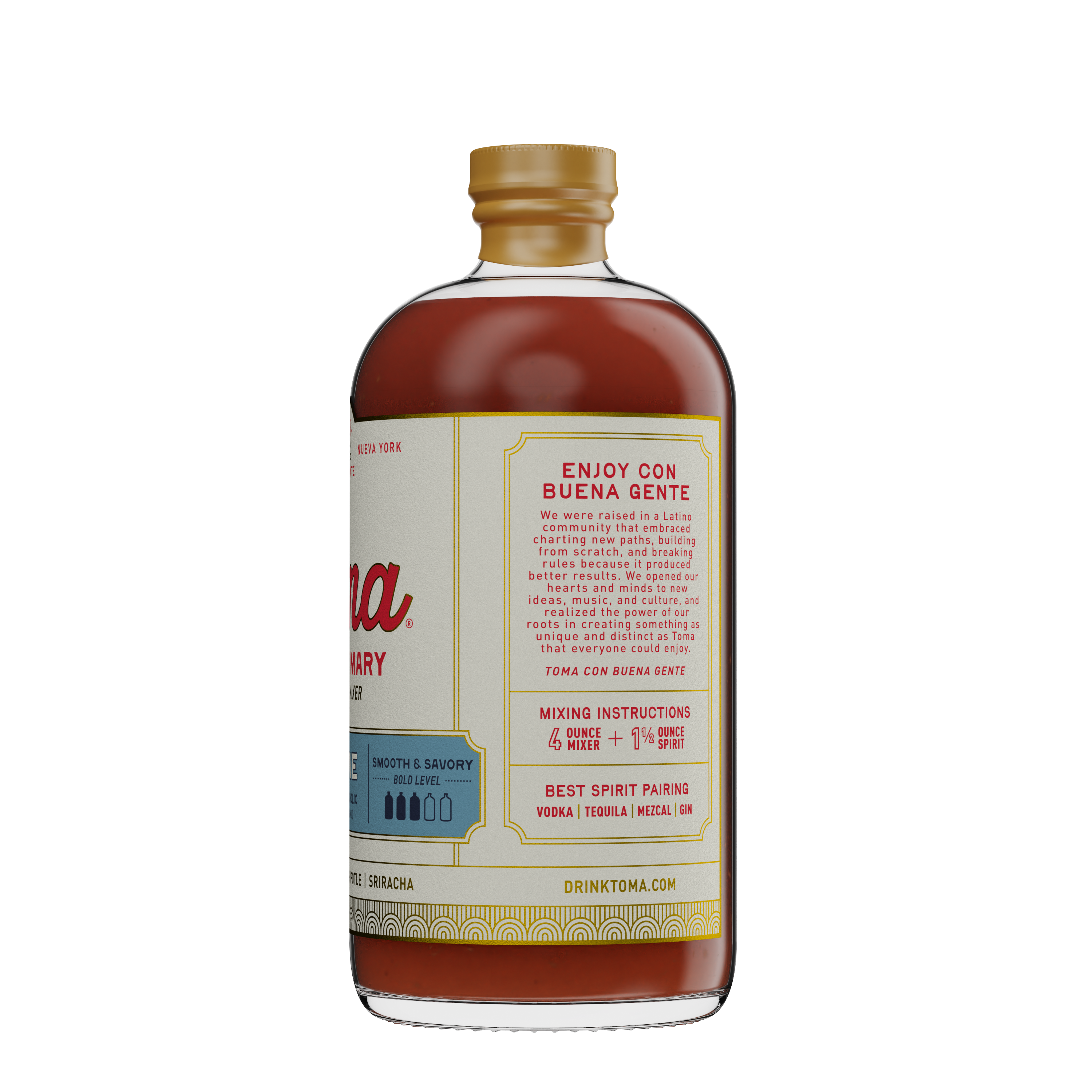 Toma Beverage Co - Wholesale Cocktail Mix/Syrup - Toma Bloody Mary Mixer - SUAVE 32oz8
