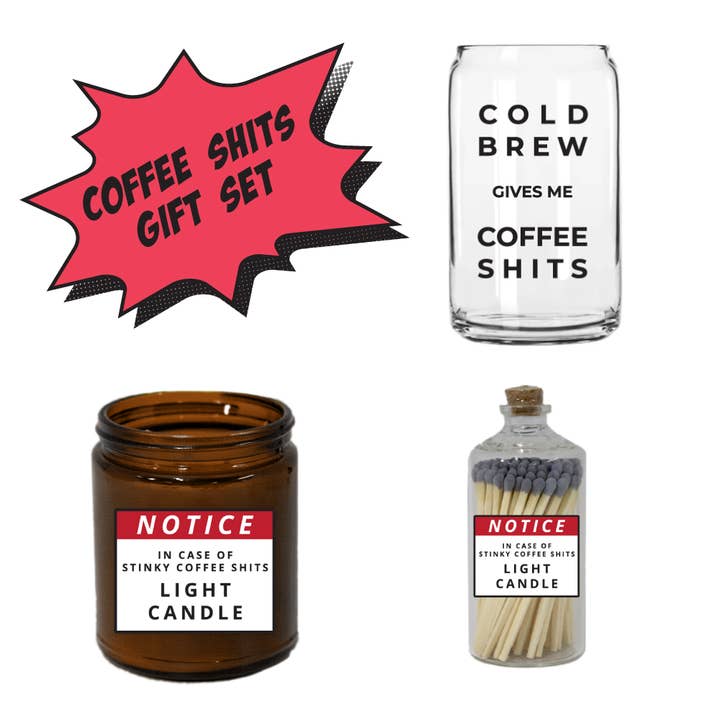 Set de regalo Stinky Coffee Shits para venta al por mayor de What the Hell Gifts