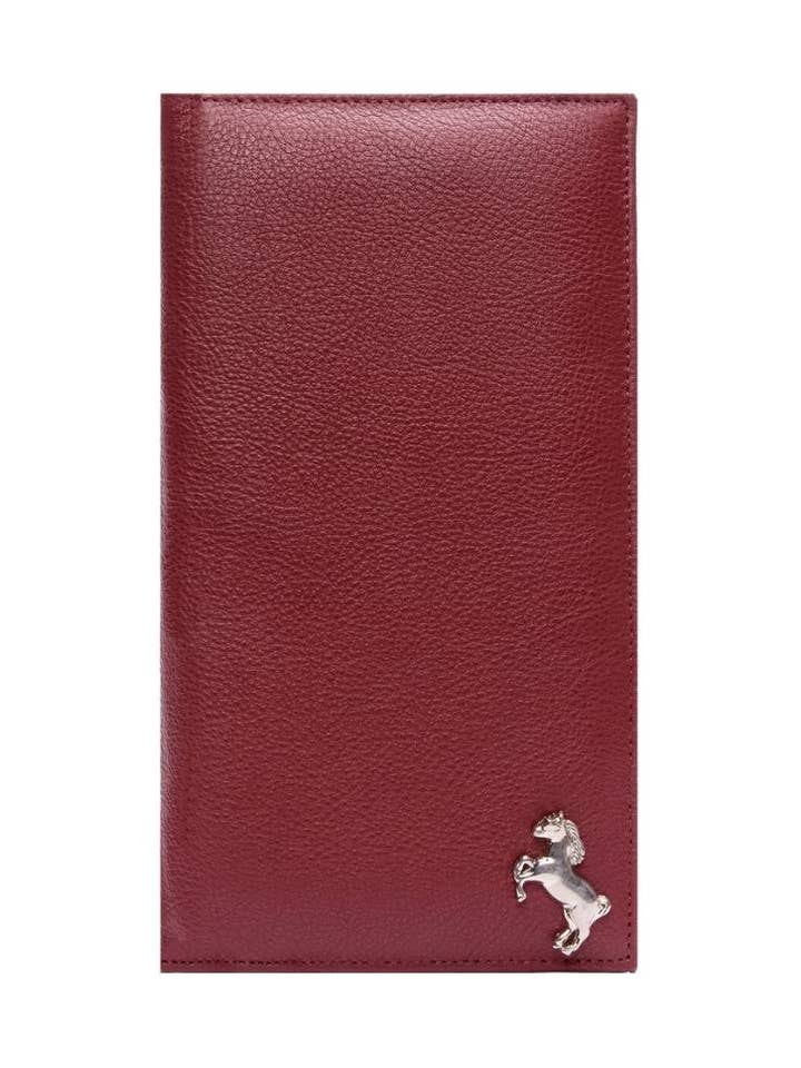 Großer Reisepasshalter Burgunderrot für den Großhandel von TENTROYA