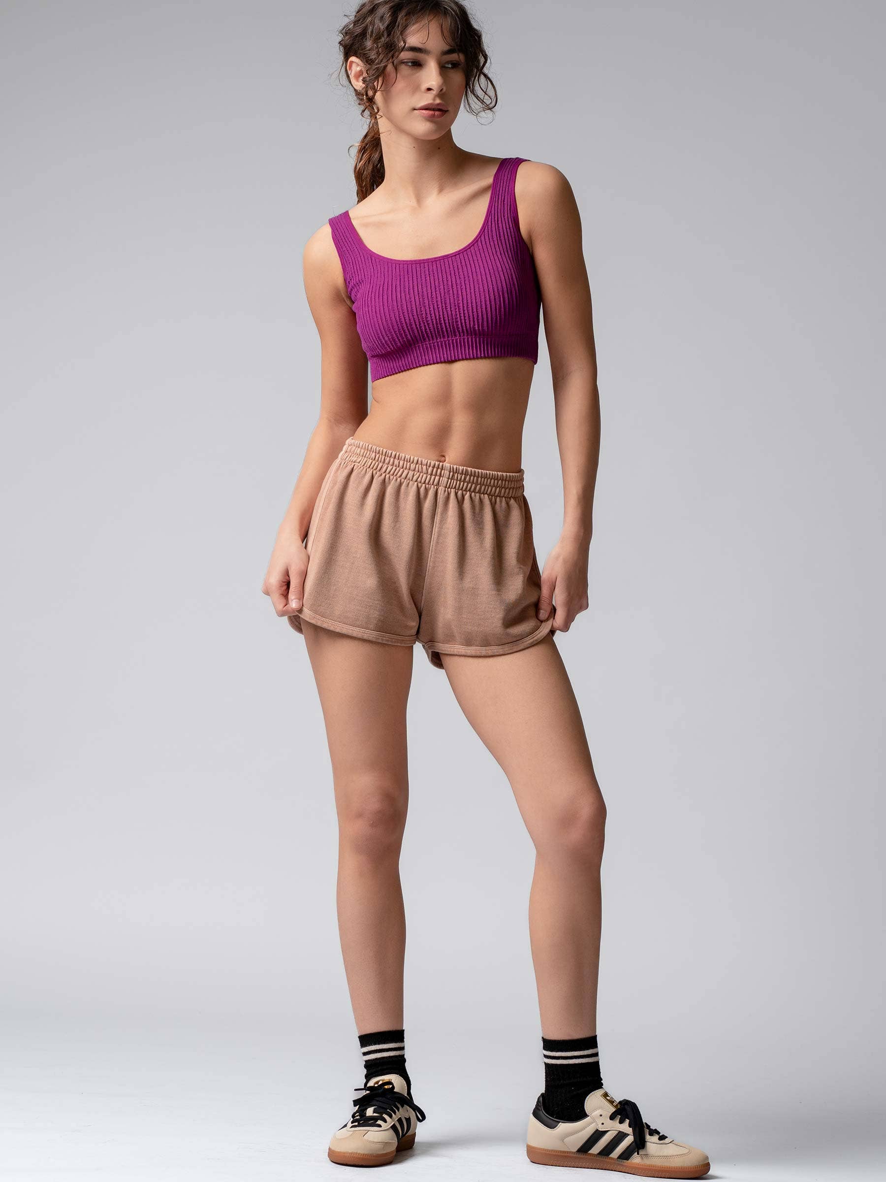 Urban Daizy - Wholesale Tank Top - Women's - Ribbed Seamless Bralette Crop Tank Top10