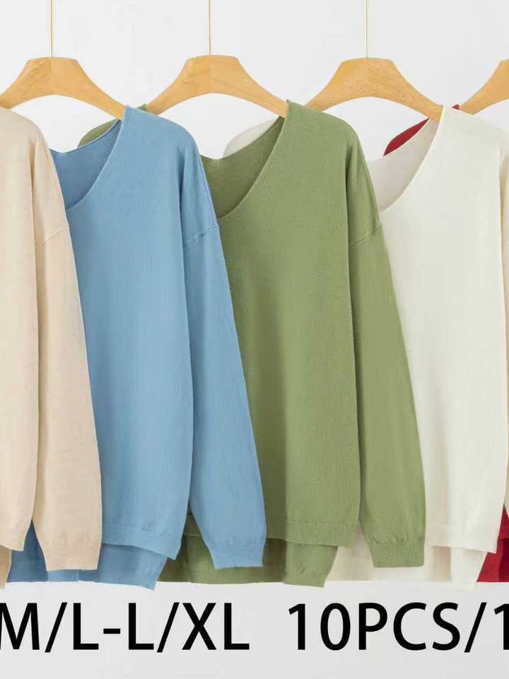 PULL À COL EN V pour la vente par SWEET MAGIC MODA Y COMPLEMENTOS